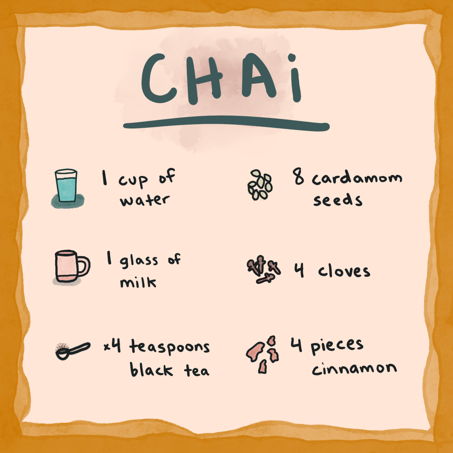 chai ingredients