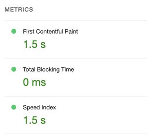 new performance metrics on mobile
